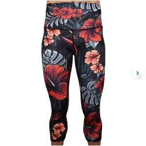 Project X "Firebiscus" Leggings sz S/M